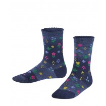 FALKE Denim Flower Kinder Socken